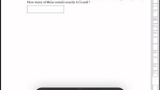 Counting 3 Example 6