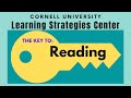 Study skills  the key to reading