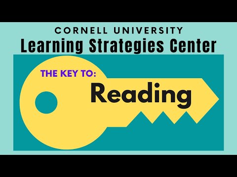 Study skills - The Key to Reading