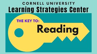 Study skills - The Key to Reading
