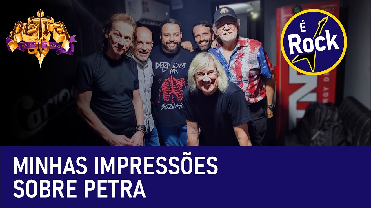 Petra 50 Anos no Brasil: Uma noite épica e nostálgica em São Paulo!