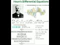 Heun's Differential Equations #mathematics