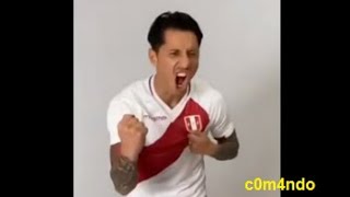 Gianluca Lapadula se puso la Blanquirroja - grito de GOL