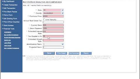 L&F Xcelerate Financial - Buy vs Rent Comparison