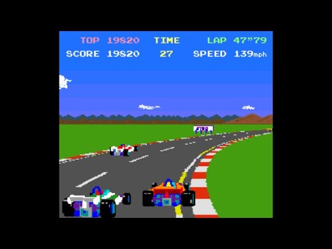 Pole Position [Arcade Longplay] (1982) Namco {Atari version 1}
