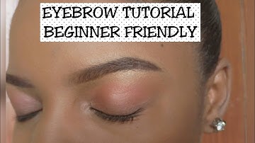SIMPLE NATURAL EYEBROW TUTORIAL | BEGINNER FRIENDLY | PHAT
