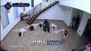 Monica (SWF) Teaches LOONA & Brave Girls choreography (Tell Me Now) for dance unit!!