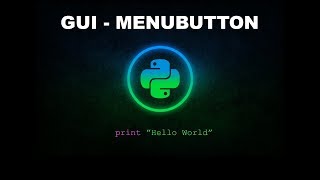 Menubutton - Python Programming Net Worth