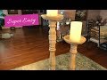 Farmhouse Tuscan DIY Candleholders