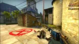 Easy ace on Cobblestone. 5 HS.  Rank: the first golden eagle