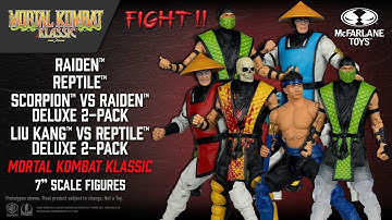 NEW Mortal Kombat Klassic™ 7" Figures | Action Figure Showcase