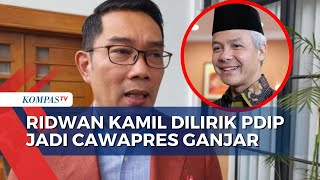Berpantun, Sekjen PDIP Hasto Kristiyanto Sebut Ridwan Kamil Kandidat Bakal Cawapres Ganjar Pranowo