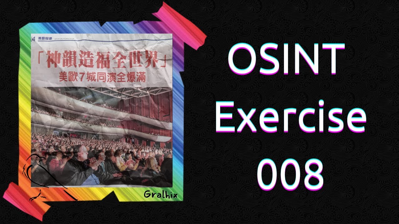 OSINT Exercise 008 | Solution and full walkthrough - YouTube