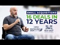 Scaling Through Small Acquisitions: 16 Deals in 12 Years