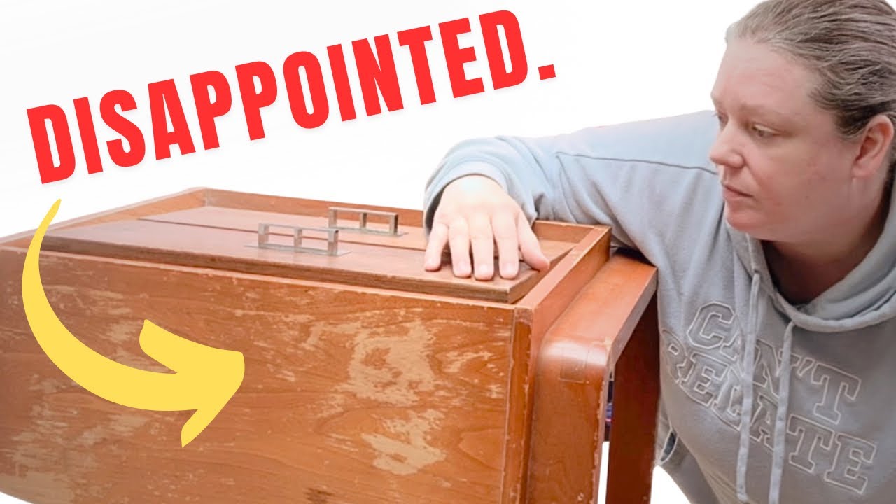 Expectation vs Reality: This Night Stand Makeover Didn't Quite Go As Planned