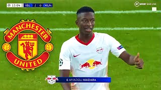 Amadou Haidara vs Manchester United | Goal & SUPER Skills | #1 Rangnick Target