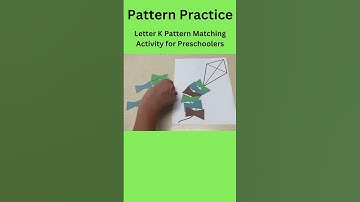 Pattern Matching 🪁 Activity for Preschoolers #shorts #preschoolactivity #pattern