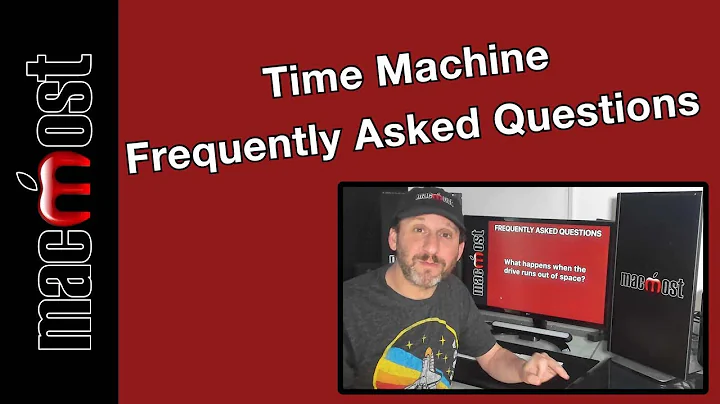 Frequently Asked Questions About Time Machine (MacMost #1934)