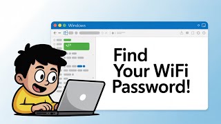 How to Find Forgotten WIFI SSID Internet Password In Windows screenshot 5