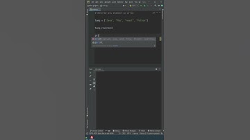 Reverse An Array In Python | Reverse The Array In Python | #python #pythonshorts #pythontutorial