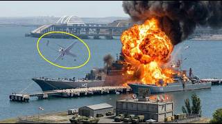 Ukrainian Drones STRIKE Russia’s Naval Base In The Kerch Strait — Then THIS Happened...