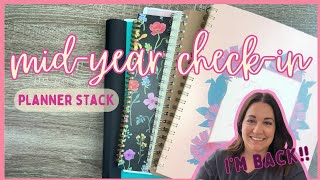 mid year check-in // current planner stack
