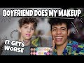 CORRY DOES MY MAKEUP | NOAHFINNCE