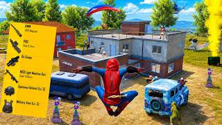 CRAZY AGGRESSIVE RUSH GAMEPLAY in SPIDER-MAN MODE🔥 PUBG Mobile screenshot 3