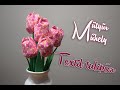 Textil tulipán | Mütyür Műhely