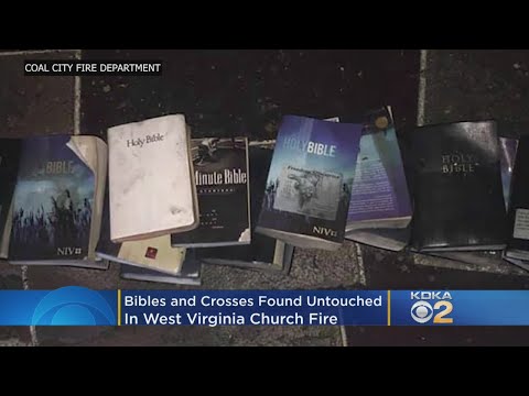 Miracle? W. Va. Church Nearly Destroyed In Fire, But Bibles And Cross Found Untouched
