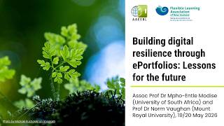 Webinar 'Building digital resilience through ePortfolios: Lessons for the future'