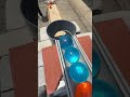 マーブルラン72 marble run 水プール 落下する玉 特別映像