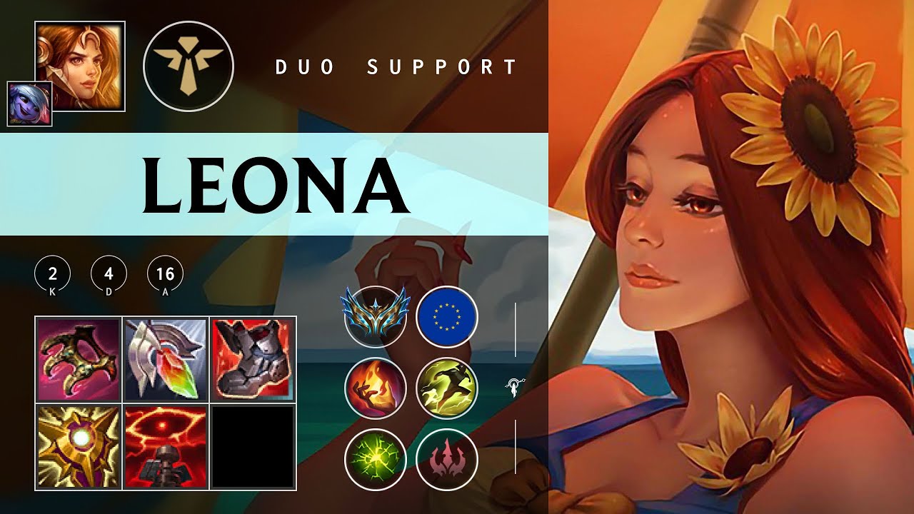 Leona Support vs Janna - EUW Challenger Patch 25.24