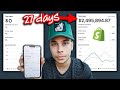 How I Got Rich in 27 days (Shopify Dropshipping)