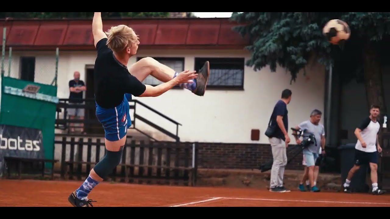 Český nohejbal - trénink reprezentace