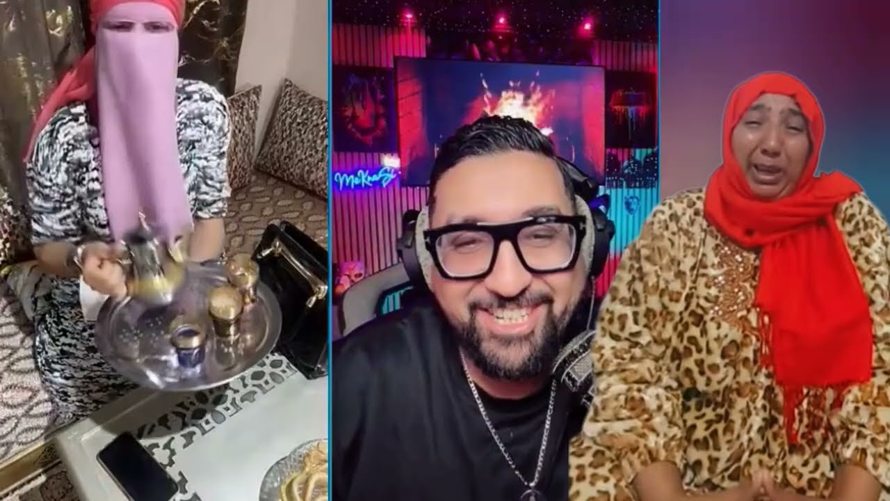 ناري الموت ديال الضحك مع هشام الفضاح و بدر المكناسي 🙆 على نعيمة البدوية 😲