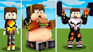 1 Kg Vs 9,868,683 Kg Bodybuilder In Minecraft