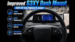 The Ultimate S3XY Dash Mount for Tesla Highland & Juniper