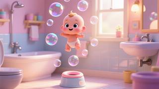Potty Time Dance 🎉 | Cute Baby Potty Training Song | Fun Learning Nursery Rhyme