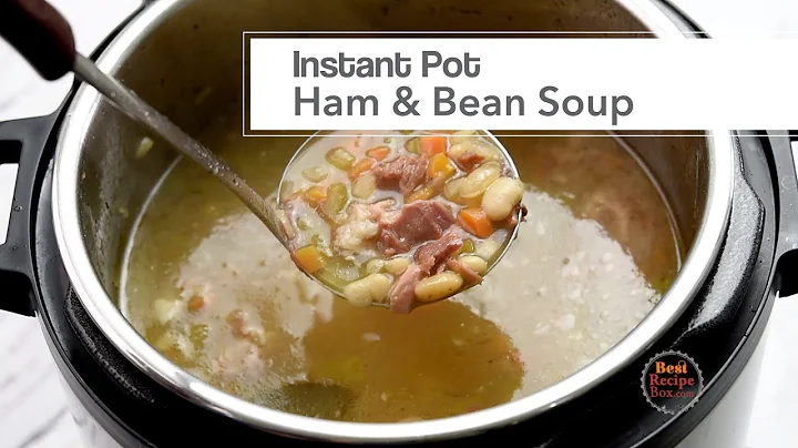 Instant Pot Ham & Bean Soup