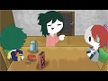 Todoroki visits Deku (My Hero Acadamia animation)