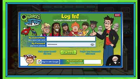 Ms Theisen shows you how to login to QuaverMusic.com