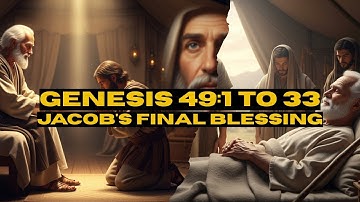 GENESIS 49:1 T0 33 - Jacob’s Final Blessing