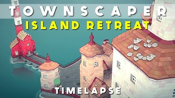 Townscaper: Island Retreat (timelapse)
