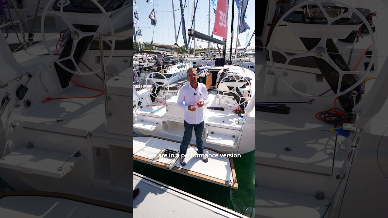 ⁣Get a first look at the new Dufour 39