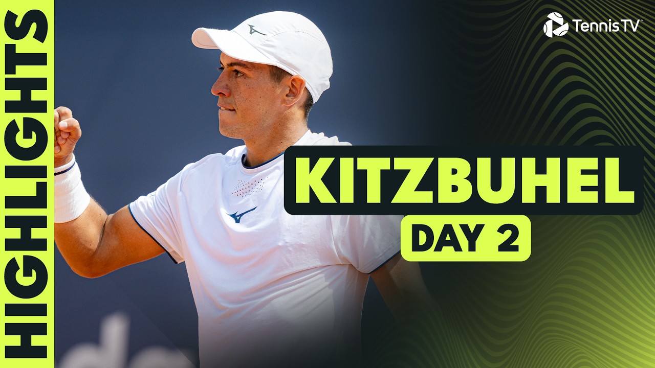 Baez Faces Kecmanovic; Struff & Altmaier Also In Action | Kitzbühel 2026 Day 2 Highlights