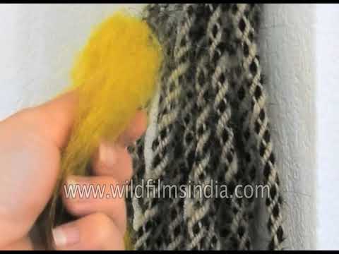 Rope made by Yak hairs in Bhutan - YouTube