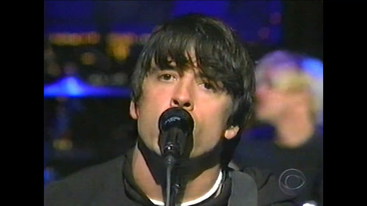 Everlong TV show performance - TV Show performance video thumbnail