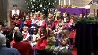 Keira at her first Christmas choral recital