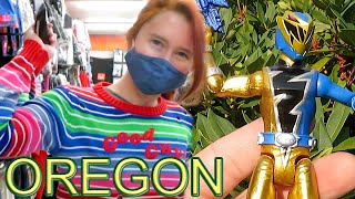 Oregon Food, Toy Hunt, PINK Toilet Paper? Gold Ranger (Vlog 683)